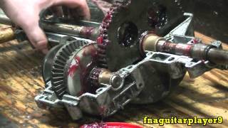 MTD Transaxle Basic Rebuild Replacing all Bearings Part 2 of 2 [upl. by Zedekiah821]