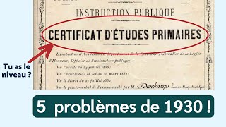 LE CERTIFICAT DÉTUDES PRIMAIRES [upl. by Seppala]