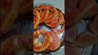 Papaya health benefits manthena fruitlovers weightloss papaya viralvideo ytshorts [upl. by Koenig98]