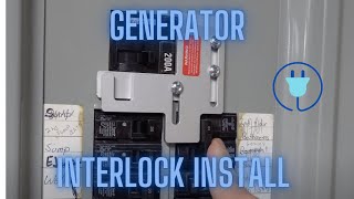 How To Install A Generator Interlock Kit [upl. by Araht700]