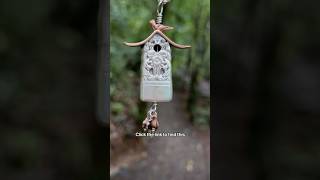 Transforming Vintage Silverware into a 1936 ‘Coronation’ Birdhouse Necklace  Behind the Scenes [upl. by Chassin]