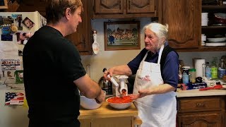 Ajvar Roasted Red Pepper Spread S5E1  Chef Baba Cooking Show [upl. by Ruella]