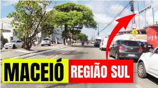 COMO É A REGIÃO SUL DE MACEIÓ BAIRRO MACEIO MACEIÓ CIDADES VLOG [upl. by Byram]