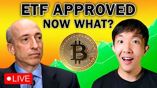 BREAKING Bitcoin ETF APPROVED What’s Next [upl. by Sokil]