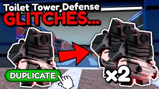 Toilet Tower Defense GLITCHES [upl. by Aretha]