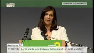 Katrin GöringEckardt Grüne  Politischer Aschermittwoch vom 13022013 [upl. by Knah]