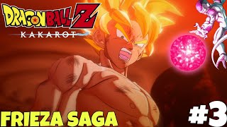 dragon ball z kakarot live  frieza saga ki bachodi  part 3 dragonball dragonballzkakarot [upl. by Notniw]