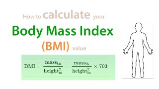 How to calculate Body Mass Index BMI [upl. by Nnylidnarb]