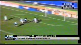 Uruuguay 4 Argentina 2  Sub 17 1999  Informe Fox Sport [upl. by Saerdna]