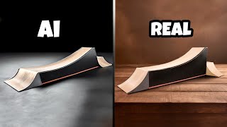 Letting AI Create a Fingerboard Ramp [upl. by Torin]