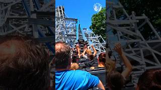 POV Twisted Cyclone Back Row 🌀 shorts trending viral rollercoaster fyp sixflags RMC [upl. by Reeba]