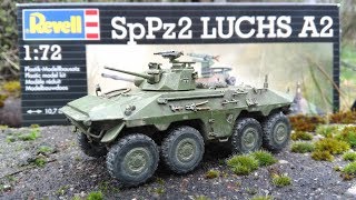 Revell Spähpanzer Luchs  172 Modellbausatz  Full Build amp Review [upl. by Tye]