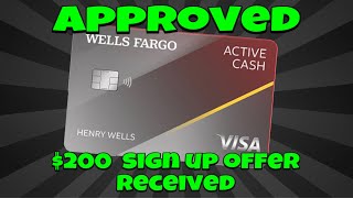 Wells Fargo Active Cash Card [upl. by Doscher371]