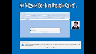 How to Resolve Excel found unreadable content in file [upl. by Gader]