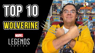 TOP 10 WOLVERINE MARVEL LEGENDS [upl. by Nitsa524]