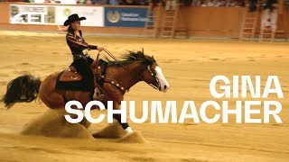 Gina Schumacher sets her sight on the Reining European Championships  Equestrian World [upl. by Accisej]