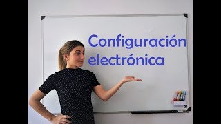 QUÍMICA Configuración electrónica [upl. by Madi]