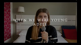 when we were young adele cover [upl. by Lubbock149]