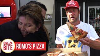 Barstool Pizza Review  Romos Pizza Glenmont NY [upl. by Lamiv]