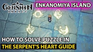 Genshin Impact  How To Solve Puzzle In The Serpents Heart  The Heart Of Ouroboros Riddle Guide [upl. by Lorrayne727]