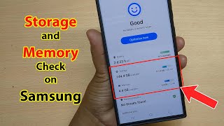 How to check ram and rom in samsung [upl. by Crawford341]