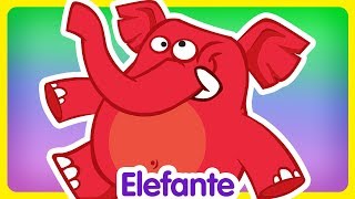 Elefante  Oficial  Canciones infantiles de la Gallina Pintadita [upl. by Eissen]