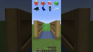 Water River vs Mob Abilities meme shorts minecraft [upl. by Mazurek576]