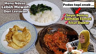 SAMBAL TRASI SAYUR BENING ⁉️ Menu Ndeso  TERNIKMAT [upl. by Athenian]