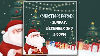 Bayou Time Houmas Christmas Parade Moved to Sunday [upl. by Sremlahc]