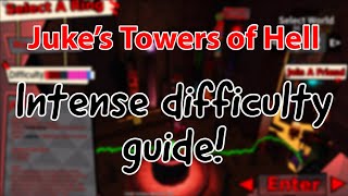 JToH Beginners Guide Intense Difficulty [upl. by Osi220]