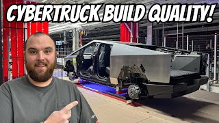 Tesla Cybertruck Build Quality My Impression After Seeing Customer Deliveries In Person [upl. by Carly158]