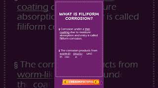 What is filiform corrosion shorts corrospective corrosion coating aerospace gateexam [upl. by Yahsel514]