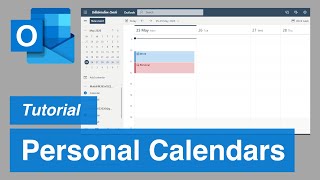 Add your Personal Calendars to Outlook on the Web [upl. by Nalyt884]