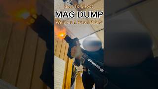 MAG DUMP wSling🫡NO BRACE ar15 pistol fps arp 300blackout tacticalshooter shootout shooter [upl. by Tiossem]