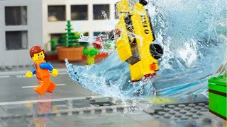 I Flooded my LEGO CITY  Kids Cartoon  Funny Cartoon  New Cartoon  cartoon Video Cartoon [upl. by Antoni]