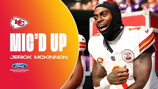 quotLittest Group On The Teamquot Running Back Jerick McKinnon Micd Up Week 5  Chiefs vs Vikings [upl. by Eiknarf]