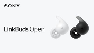 Sony Wireless Headphone LinkBuds Open Product Video  Sony Official [upl. by Teufert]