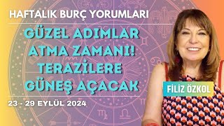 Güzel adımlar atma zamanı Terazilere güneş açacak 2329 Eylül 2024 Haftalık burç yorumları [upl. by Cecilio686]