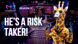 Giraffe’s a risk taker  Season 2 Episode 11  The Masked Singer SA [upl. by Aneehsak600]