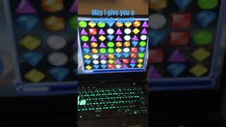 Bejeweled 2 deluxe 😍😍😍 gaming bejeweled [upl. by Ennaer]