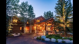 Stately Mountain Lodge in Aspen Colorado  Sothebys International Realty [upl. by Gnni]