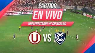 🔴 UNIVERSITARIO vs CIENCIANO EN VIVO  FECHA 16 TORNEO CLAUSURA de la Liga 1  Líbero [upl. by Sammie]