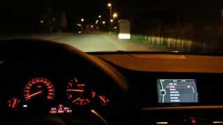 BMW X3 20i F25 drive by night [upl. by Billi393]