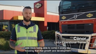 Linfox Operational Trainer – Conor long [upl. by Moureaux]