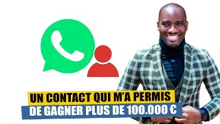 📱 Un contact qui m’a permis de gagner plus de 100000 euros 74000000 FCFA [upl. by Gipson105]