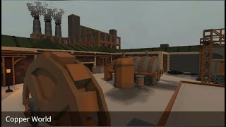 Human Fall Flat – Copper World Level Walkthrough  All Achievements [upl. by Richer]