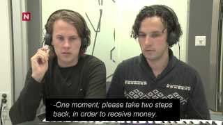 Ylvis  Voice activated ATM 1 ENGLISH SUBTITLES HD [upl. by Notyard]