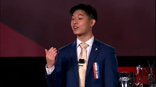 NSDA Nationals 2023  Gabriel Bo  International Extemporaneous Speaking Final Round Speech [upl. by Luaped]