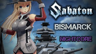 Female Cover SABATON – Bismarck NIGHTCORE Version by ANAHATA  Lyrics [upl. by Creigh]