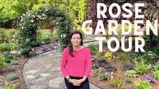 Rose Garden Tour  Gardening with Creekside [upl. by Nies534]